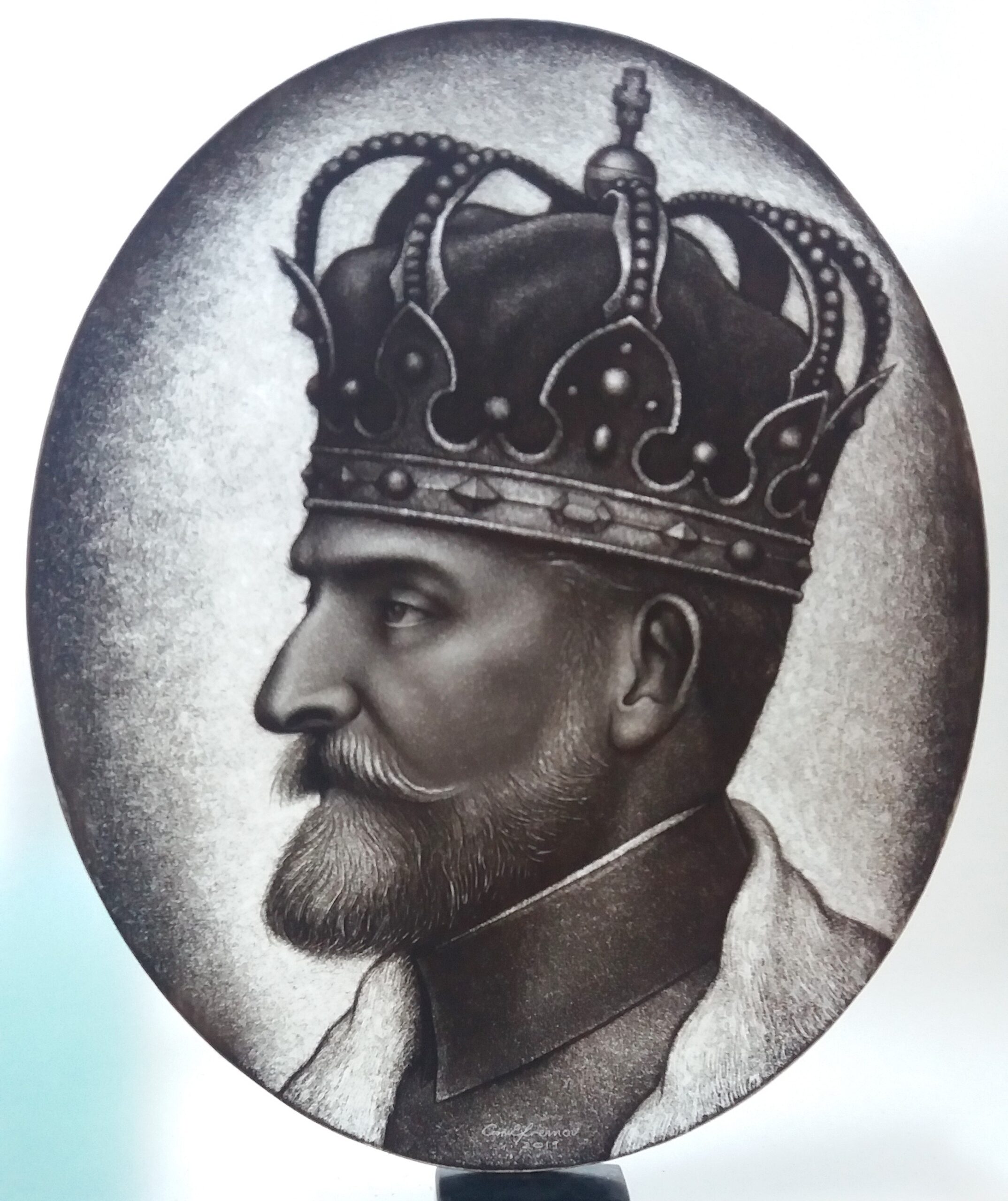 Vitraliu pictat Ferdinand